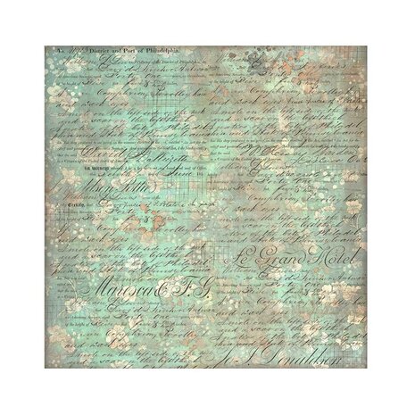 Stamperia Brocante Antiques 12x12 Inch Fabric Sheets (SBPLT24) Stamperia Brocante Antiques 12x12 Inch Fabric Sheets (SBPLT24)