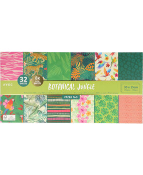 AVEC Botanical Jungle 30x15 cm Paper Pad (3203168)