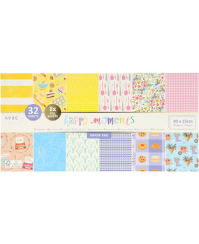 AVEC Happy Moments 30x15 cm Paper Pad (3203168) AVEC Happy Moments 30x15 cm Paper Pad (3203168)