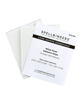 Spellbinders Self-Adhesive Foam Strips 2mm (SCS-334) Spellbinders Self-Adhesive Foam Strips 2mm (SCS-334)