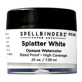 Spellbinders Splatter White Opaque Watercolor (SCS-328)