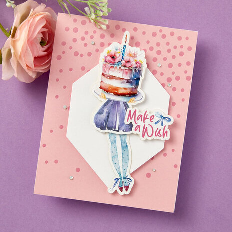 Spellbinders Dancin' Watercolor Printed Die Cuts Celebrations (SCS-329) Spellbinders Dancin' Watercolor Printed Die Cuts Celebrations (SCS-329)