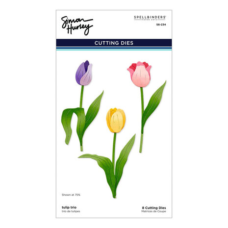 Spellbinders Tulip Garden Snijmal Tulip Trio (S6-234) Spellbinders Tulip Garden Snijmal Tulip Trio (S6-234)