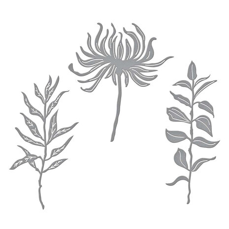 Spellbinders Tulip Garden Snijmal Everyday Foliage (S4-1339) Spellbinders Tulip Garden Snijmal Everyday Foliage (S4-1339)