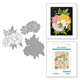 Spellbinders Let's Celebrate Snijmal Peony Celebration (S4-1333)