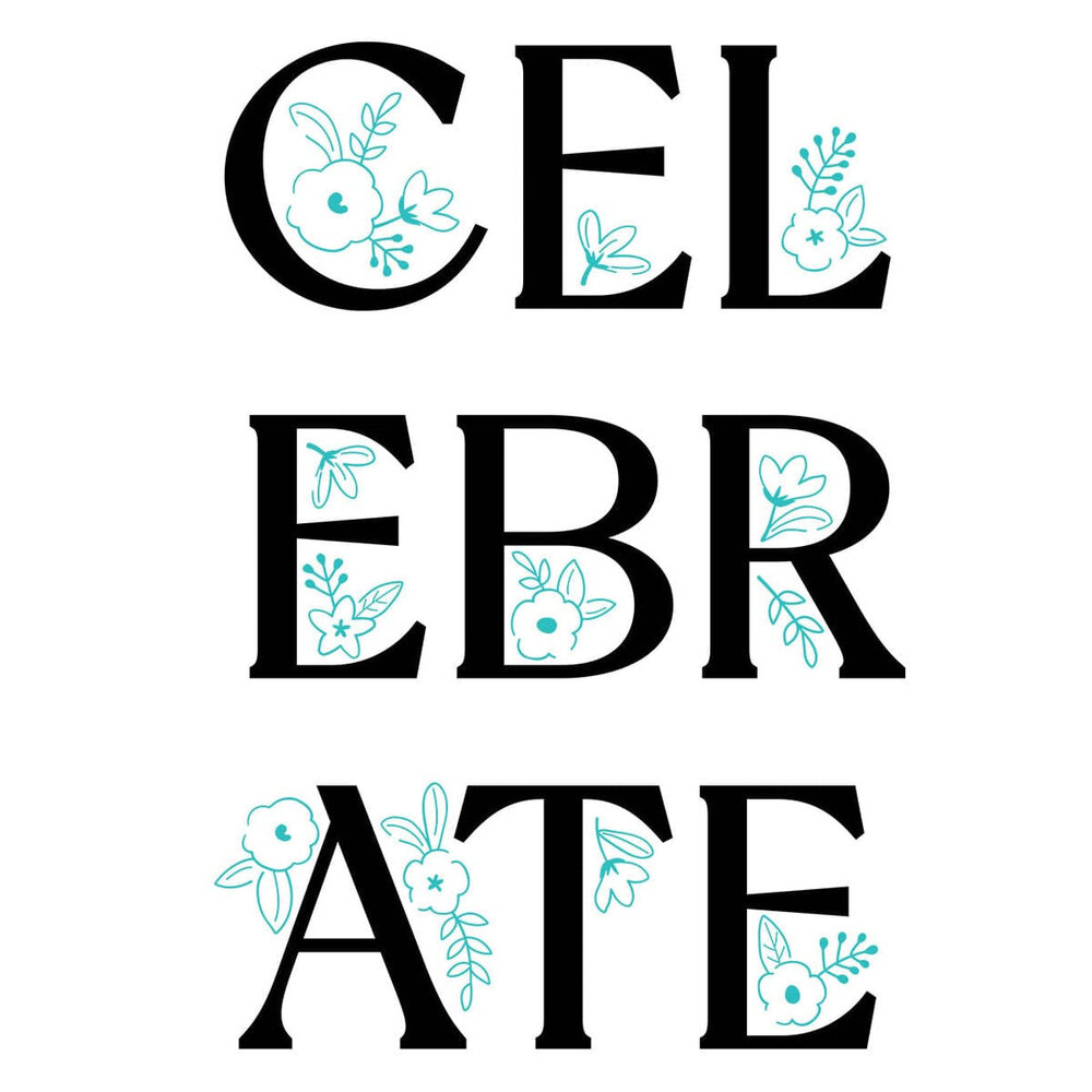 Spellbinders Let's Celebrate Celebrate Flowers Registration Press Plate (BPR-003)