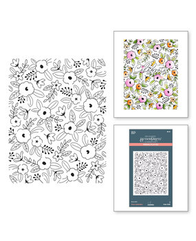 Spellbinders Let's Celebrate Floral Celebration Press Plate (BP-151) Spellbinders Let's Celebrate Floral Celebration Press Plate (BP-151)