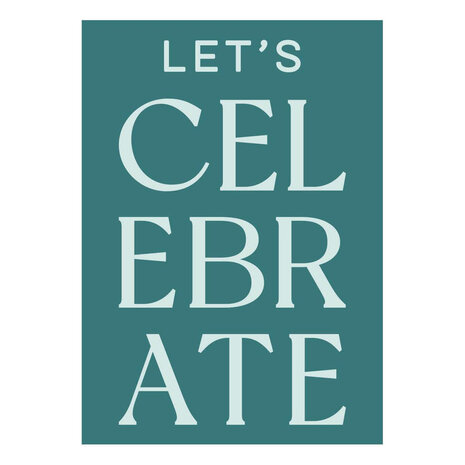 Spellbinders Let's Celebrate Wax Seal Stamp (WS-120) Spellbinders Let's Celebrate Wax Seal Stamp (WS-120)