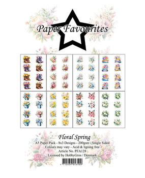 Paper Favourites Floral Spring A5 Paper Pack (PFA128) Paper Favourites Floral Spring A5 Paper Pack (PFA128)