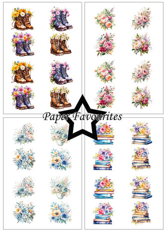 Paper Favourites Floral Spring A5 Paper Pack (PFA128) Paper Favourites Floral Spring A5 Paper Pack (PFA128)