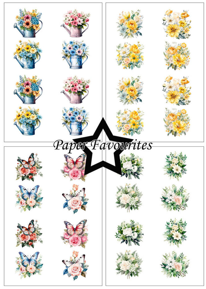 Paper Favourites Floral Spring A5 Paper Pack (PFA128) Paper Favourites Floral Spring A5 Paper Pack (PFA128)