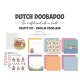 Dutch Doobadoo Crafty Kit 8x8 Inch Vrolijk Voorjaar (473.005.060)*