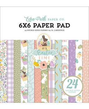 Echo Park It's Easter Time 6x6 Inch Paper Pad (IET300023) Echo Park It's Easter Time 6x6 Inch Paper Pad (IET300023)
