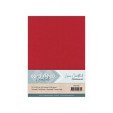 Card Deco Linen Cardstock Christmas Red 10 Vel A5 (LKK-A534)