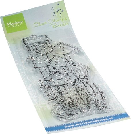Marianne Design Tiny's Borders Clear Stamps Birdhouses (TC0921)