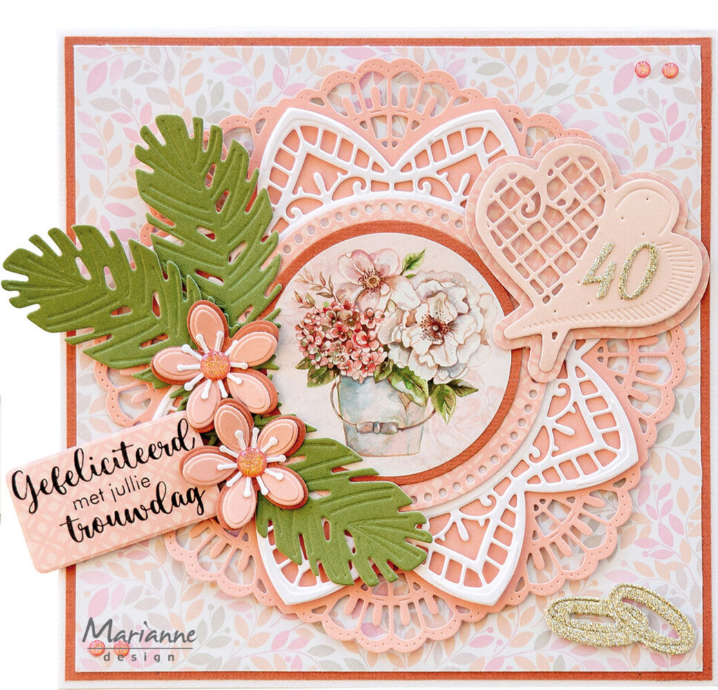 Marianne Design Creatables Elegant Circle With Hearts (LR0852) Marianne Design Creatables Elegant Circle With Hearts (LR0852)