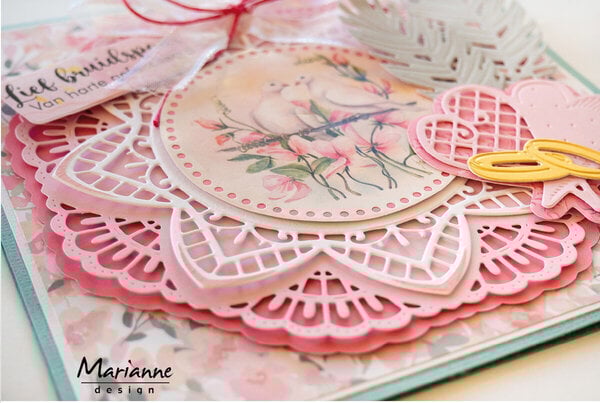 Marianne Design Creatables Elegant Circle With Hearts (LR0852) Marianne Design Creatables Elegant Circle With Hearts (LR0852)