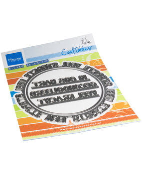 Marianne Design Craftables Veel Sterkte Cirkel (CR1649) Marianne Design Craftables Veel Sterkte Cirkel (CR1649)