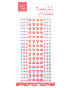 Marianne Design Enamel Dots Pink Glitter (PL4531) Marianne Design Enamel Dots Pink Glitter (PL4531)
