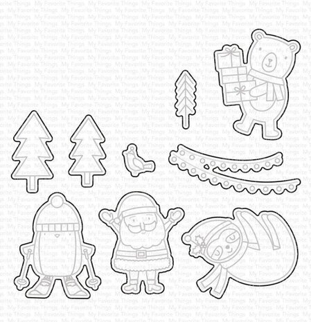 My Favorite Things Die-namics Snow Globe Singles (MFT-2108)