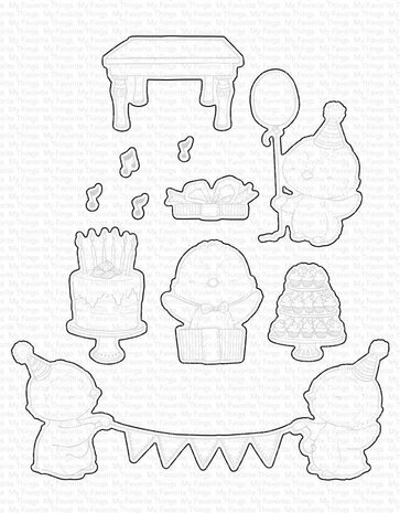 My Favorite Things Die-namics Penguin Party (MFT-2050) My Favorite Things Die-namics Penguin Party (MFT-2050)