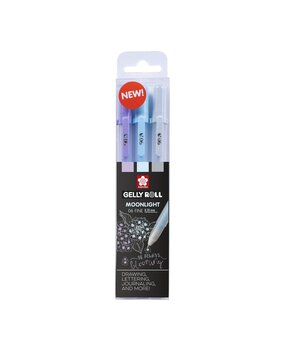 SAKURA Gelly Roll Gelpen Set Fine Moonlight Calm (POXPGBMOO3E)