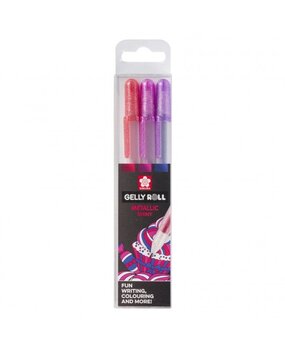 SAKURA Gelly Roll Gelpen Set Metallic Shiny Sweets (POXPGBMET3A)