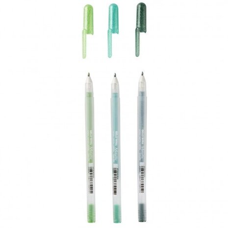 SAKURA Gelly Roll Gelpen Set Metallic Shiny Forest (POXPGBMET3B) SAKURA Gelly Roll Gelpen Set Metallic Shiny Forest (POXPGBMET3B)