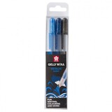SAKURA Gelly Roll Gelpen Set Metallic Shiny Ocean (POXPGBMET3C)