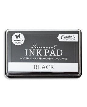 Studio Light Essentials Ink Pad Permanent Black (SL-CO-INKP24) Studio Light Essentials Ink Pad Permanent Black (SL-CO-INKP24)