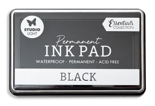 Studio Light Essentials Ink Pad Permanent Black (SL-CO-INKP24) Studio Light Essentials Ink Pad Permanent Black (SL-CO-INKP24)