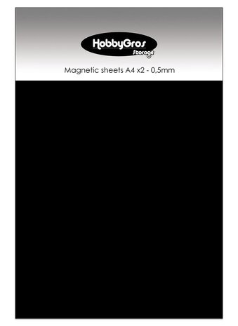 HobbyGross Storage Magnetic Sheets A4 0.5mm (SS114) HobbyGross Storage Magnetic Sheets A4 0.5mm (SS114)