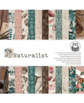 P13 Naturalist 6x6 Inch Paper Pad (P13-NAT-09) P13 Naturalist 6x6 Inch Paper Pad (P13-NAT-09)