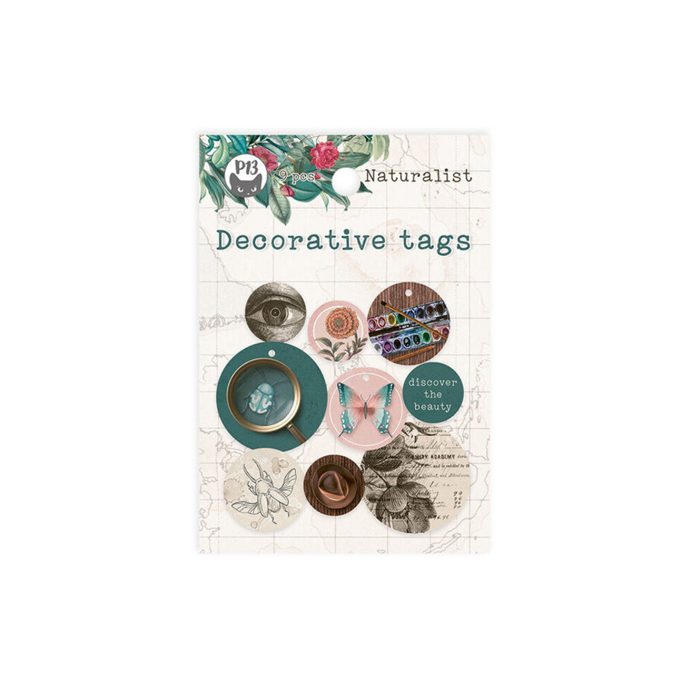 P13 Naturalist Decorative Tags 01 (P13-NAT-21) P13 Naturalist Decorative Tags 01 (P13-NAT-21)