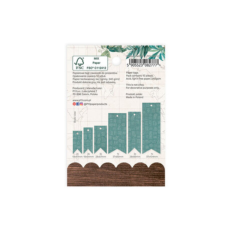 P13 Naturalist Decorative Tags 02 (P13-NAT-22) P13 Naturalist Decorative Tags 02 (P13-NAT-22)