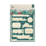 P13 Naturalist Light Chipboard Embellishments 07 (P13-NAT-55)