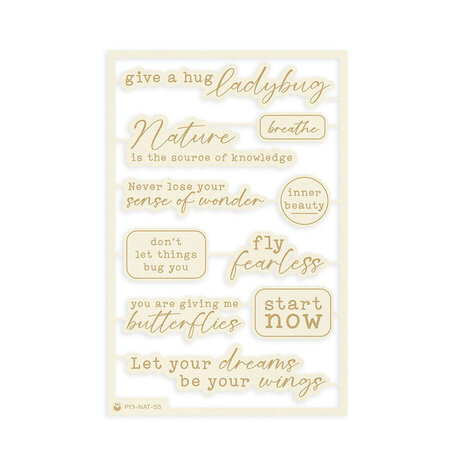 P13 Naturalist Light Chipboard Embellishments 07 (P13-NAT-55) P13 Naturalist Light Chipboard Embellishments 07 (P13-NAT-55)