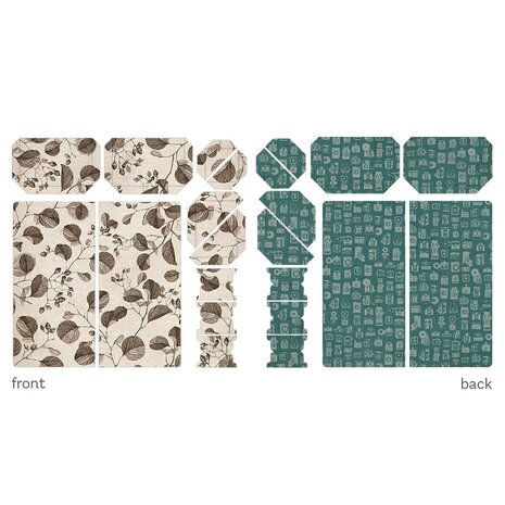 P13 Naturalist Art Journal Paper Elements (P13-NAT-40) P13 Naturalist Art Journal Paper Elements (P13-NAT-40)