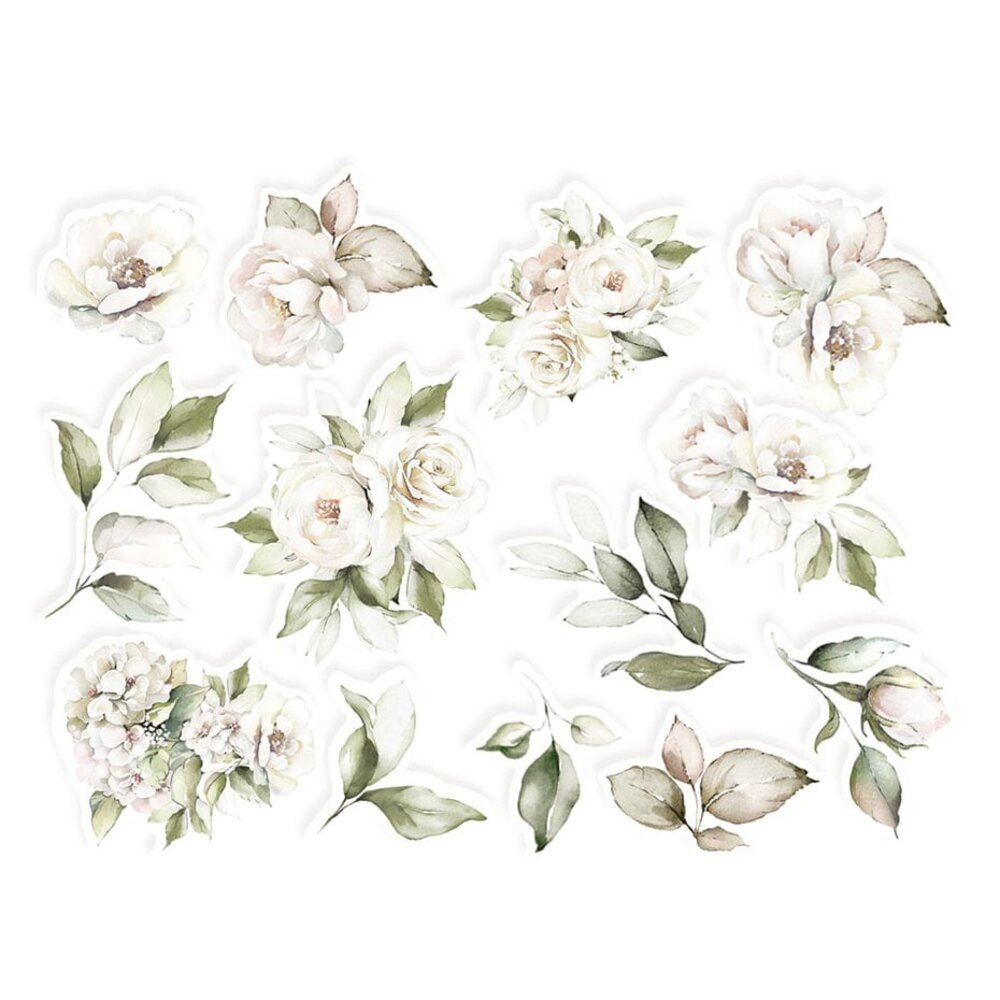 P13 Love and Lace Ephemera Flowers and Leaves (P13-LAL-26)