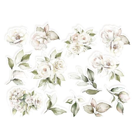 P13 Love and Lace Ephemera Flowers and Leaves (P13-LAL-26)