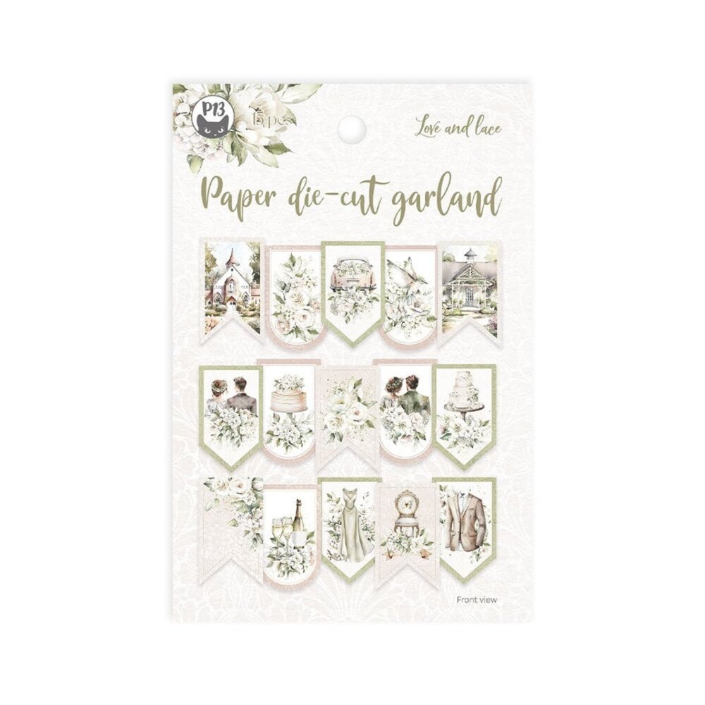 P13 Love and Lace Paper Die-Cut Garland (P13-LAL-32)