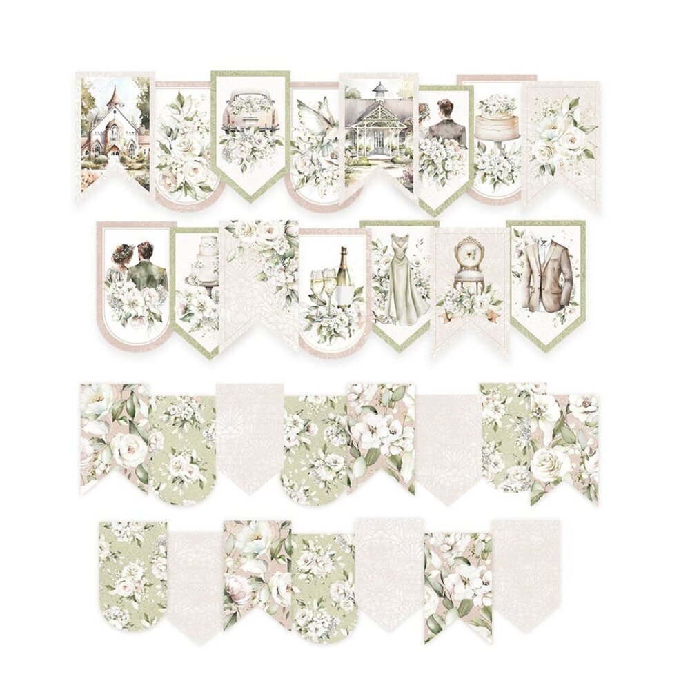 P13 Love and Lace Paper Die-Cut Garland (P13-LAL-32)