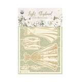 P13 Love and Lace Light Chipboard Embellishments 03 (P13-LAL-46)