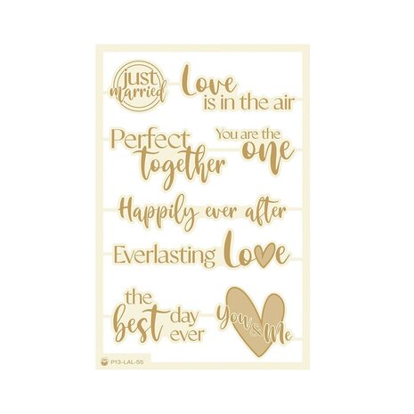 P13 Love and Lace Light Chipboard Embellishments 06 (P13-LAL-55) P13 Love and Lace Light Chipboard Embellishments 06 (P13-LAL-55)