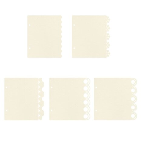 P13 Love and Lace Light Chipboard Embellishments 6x6 Inch Album Base (P13-LAL-57) P13 Love and Lace Light Chipboard Embellishments 6x6 Inch Album Base (P13-LAL-57)