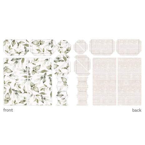 P13 Love and Lace Art Journal Paper Elements (P13-LAL-40)