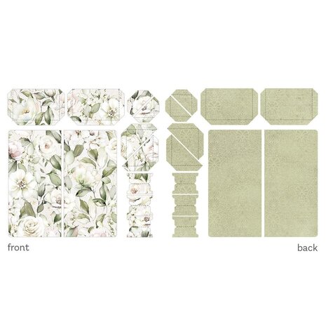 P13 Love and Lace Art Journal Paper Elements (P13-LAL-40)