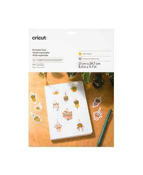 Cricut Printable Vinyl A4 Gold (2010364) Cricut Printable Vinyl A4 Gold (2010364)