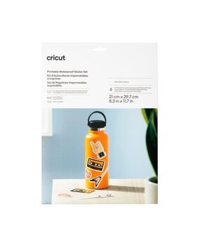 Cricut Printable Waterproof Sticker Set A4 White (2010351) Cricut Printable Waterproof Sticker Set A4 White (2010351)