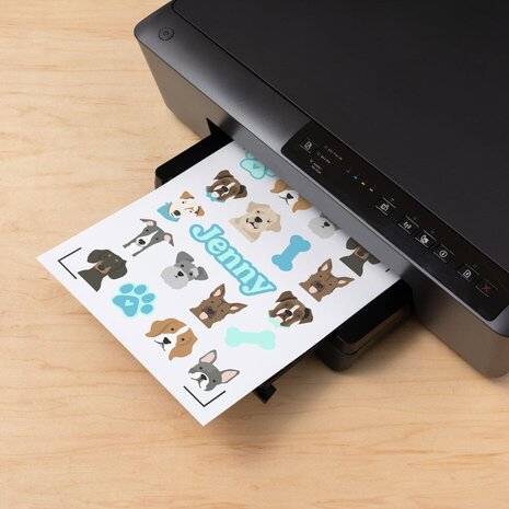 Cricut Printable Waterproof Sticker Set A4 White (2010351) Cricut Printable Waterproof Sticker Set A4 White (2010351)